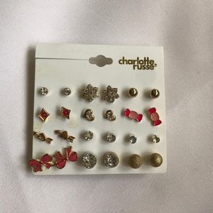 12 pairs of earrings